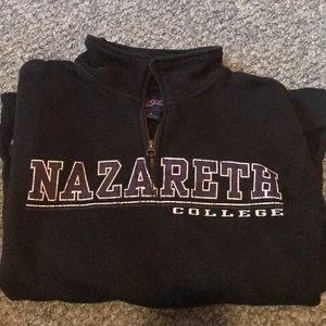 Black, Jansport, Nazareth College pullover